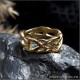 Плетеные золотые кольца — купить недорого золотая бижутерия в России