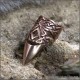 Медное кольцо-коготь на ноготь с кельтским узором ювелирная бижутерия ~ Бран