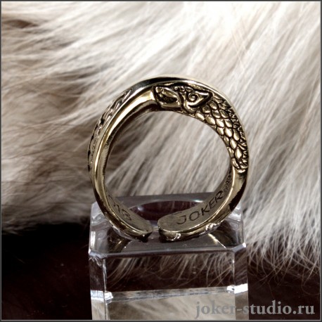 Мужское кольцо волки герб дома Старков купить в Россиии с доставкой