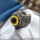 Кольцо глаз "Сокола" с крыльями ангела украшение ручной работы