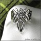 Кельтское кольцо оригинальной формы символ ирланской богини Даны