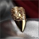 Позолоченный кольцо-коготь на ноготь с кельтским узором ювелирная бижутерия ~ Бран
