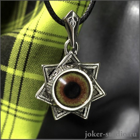 Звезда Магов амулет с глазом орла символом верховной власти украшение ручной работы