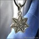 Звезда Магов амулет септаграмма с глазом Сибирской Хаски символом дружбы и верности