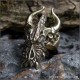Кольцо в виде дракона большой мужской перстень с черепом в JOKER-STUDIO