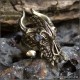 Кольцо дракон серебро и бронза в Мастерской JOKER-STUDIO