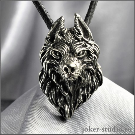 Подвеска волк маскот – купить Joker-studio | Ручная работа 