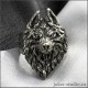 Кольцо Волк мужской перстень волколак мистический оборотень ручной работы