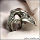 бронзовый перстень Череп ворона «Кутх» купить в интернет-магазине Джокер 