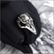 Кольцо череп ворона "Кутх" атрибут шамана символ мудрости и сотворение мира