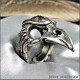 Серебряный перстень Череп ворона «Кутх» купить в интернет-магазине Джокер 