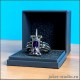 КОЛЬЦО-ИГЛА с ФИОЛЕТОВОЙ ЭМАЛЬЮ АРТЕФАКТ ВОЛЬНОГО ТОРГОВЦА WARHAMMER 40k