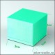 Подарочная коробка для бижутерии - идеальный аксессуар для любого случая: размер 50-50-40 мм.