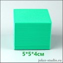 Подарочная коробка для бижутерии - идеальный аксессуар для любого случая: размер 50-50-40 мм.