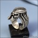 КОЛЬЦО ХИЩНИК МУЖСКОЙ ПЕРСТЕНЬ ЯУТЖА УКРАШЕНИЕ PREDATOR РУЧНОЙ РАБОТЫ
