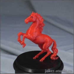 ФИГУРКА КРАСНАЯ ЛОШАДКА НОВОГОДНИЙ ПОДАРОК С СИМВОЛОМ ГОДА 2026