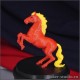 СТАТУЭТКА ОГНЕННАЯ ЛОШАДКА НОВОГОДНЯЯ ФИГУРКА ТАЛИСМАН 2006