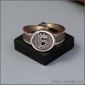 КОЛЬЦО с БУКВОЙ Б АМОРАЛЬНОЕ УКРАШЕНИЕ СТРИТ-СТАЙЛ ПОДАРОК для ДРУЗЕЙ с СЕКРЕТОМ