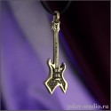 Рок Атрибутика Подвеска Гитара Warlock – Идеальный Подарок Неформалу