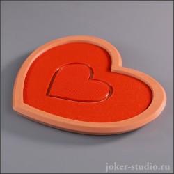 Подставка под стакан и кружку в форме сердца подарок для женщины на 8 марта