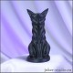 СТАТУЭТКА КОШКИ БАСТЕТ ЧЕРНОГО ЦВЕТА ЭЛЕГАНТНЫЙ СУВЕНИР для УКРАШЕНИЯ ИНТЕРЬЕРА