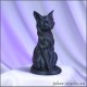 СТАТУЭТКА КОШКИ БАСТЕТ ЧЕРНОГО ЦВЕТА ЭЛЕГАНТНЫЙ СУВЕНИР для УКРАШЕНИЯ ИНТЕРЬЕРА