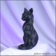 СТАТУЭТКА КОШКИ БАСТЕТ ЧЕРНОГО ЦВЕТА ЭЛЕГАНТНЫЙ СУВЕНИР для УКРАШЕНИЯ ИНТЕРЬЕРА