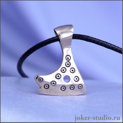 СЕКИРА ПЕРУНА МУЖСКОЙ СЛАВЯНСКИЙ ОБЕРЕГ РУЧНОЙ РАБОТЫ ИЗ БРОНЗЫ