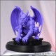 ФИОЛЕТОВАЯ ГОРГУЛЬЯ СТАТУЭТКА В СТИЛЕ ФЭНТЕЗИ ОРИГИНАЛЬНЫЙ ПОДАРОК