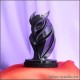 ФИОЛЕТОВАЯ СОВА ФИГУРКА СИМВОЛ МИСТИКИ и МУДРОСТИ ПОДАРОК для ТВОРЦОВ