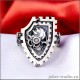 Кольцо Механикус Adeptus Mechanicus перстень из вселенной Warhammer 40,000 (бронза)