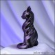 ФИГУРКА ФИОЛЕТОВАЯ КОШКА БАСТЕТ ЭЗОТЕРИЧЕСКАЯ СТАТУЭТКА для ПОДАРКА