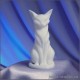 ФИГУРКА БЕЛАЯ КОШКА БАСТЕТ для ДЕКОРА и ТВОРЧЕСТВА ОРИГИНАЛЬНЫЙ ПРЕЗЕНТ КРАСИВАЯ СТАТУЭТКА