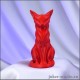 КОШКА БАСТЕТ КРАСНАЯ СТАТУЭТКА ОРИГИНАЛЬНЫЙ ПОДАРОК для УВЕРЕННОЙ ЖЕНЩИНЫ