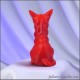 КОШКА БАСТЕТ КРАСНАЯ СТАТУЭТКА ОРИГИНАЛЬНЫЙ ПОДАРОК для УВЕРЕННОЙ ЖЕНЩИНЫ
