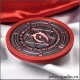 Подставка под кружку «Врата Обливиона» из пластика — костер-сувенир The Elder Scrolls