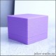 Подарочная коробка 5х5х4 cм для коллекционных фигурок и мерча фиолетовая (Опт / Розничная продажа)
