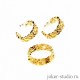 Золотые женские кельтские украшения кольцо и серьги купить в мастерской Джокер 