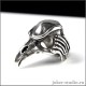 Кольцо череп ворона "Кутх" атрибут шамана символ мудрости и сотворение мира