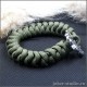 Купить женский браслет из зеленого паракорда с кельтским украшением Иггдрасиль с доставкой по России
