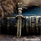 Кулон в виде меча с кельтским узором | бронзовая подвеска меч Бога Одина 