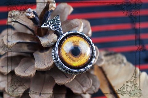 Купить кулон глаз Гепарда с древним символом друида