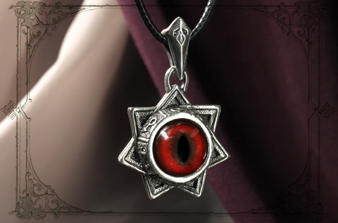 Звезда магов с красным глазом дракона подарок для женщины, у которой все есть