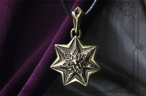 Ювелирная подвеска медальон с кельтским символом лучший подарок на день рождения
