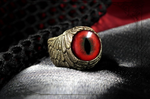 мужской перстень глаз дракон JOKER-STUDIO