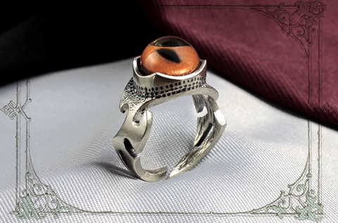 ювелирное кольцо женское лиса
