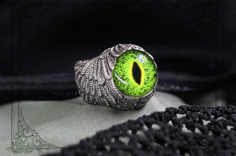 кольцо с глазом купить JOKER-STUDIO
