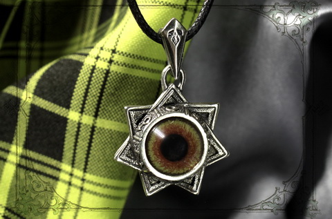 Звезда Магов талисман с глазом орла подарок для весов