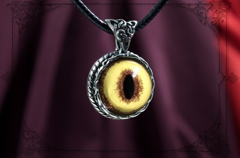 Кельтский ювелирный кулон с глазом оцелота порадовать девушку подарком
