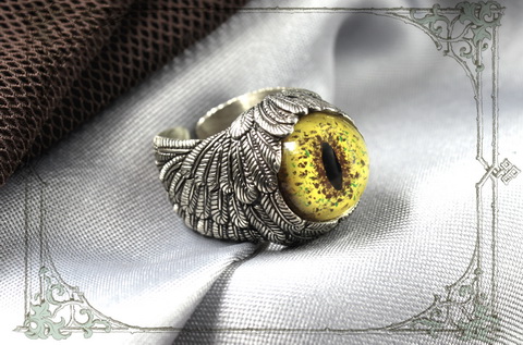 Кольцо подарок девушке оригинальный перстень с глазом